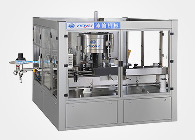 SPC-T15A Rotary hot melt adhesive ring labeling machine